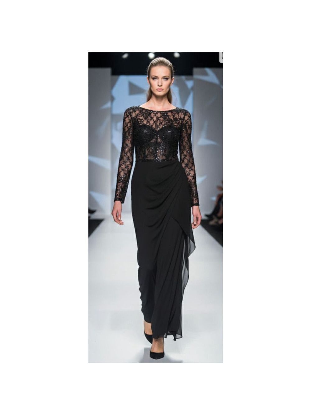 Mac Duggal Gown Dress Black Size 2
